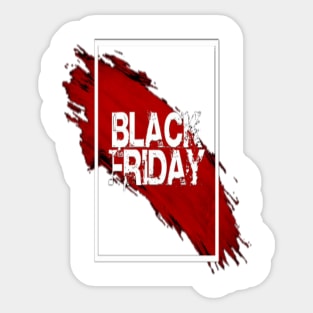 Black friday t-shirts Sticker